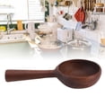 thumbnail image 1 of Wooden Spoon, Anti Scald Fine Workmanship Wooden Scoop Multifunctional  For Water, 1 of 8