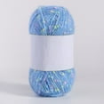 thumbnail image 1 of Gorro de lana polar de mohair con puntos de colores, hilo tejido a mano, bufanda, sombrero, bolso, material para muñecas listo para usar, hilo, 1 of 6