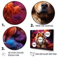 thumbnail image 3 of Designart "Charming Chow Chow" Animals Dog Floater Framed Wall Decor, 3 of 5