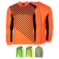 thumbnail image 1 of Camiseta de portero de fútbol Vizari Arroyo para niños, color naranja/azul marino, 1 of 6