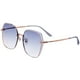 thumbnail image 2 of Gafas de sol BERTHA Renata con montura en oro rosa y lente morada de 61 mm, 2 of 3