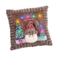 thumbnail image 4 of Funda de almohada navideña ligera para sofá cama y festival. Papá Noel, 4 of 9
