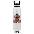 thumbnail image 2 of Sesame Street Official Elmo Name 24 oz Insulated Canteen Water Bottle, Leak Resistant, Vacuum Insulated Stainless Steel with Loop Cap, 2 of 7