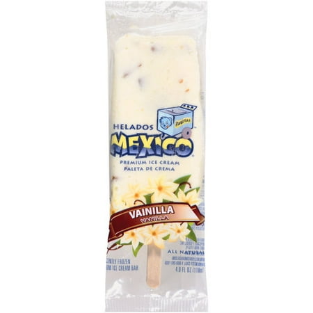Helados Mexico Vanilla Premium Ice Cream Bar, 4 oz