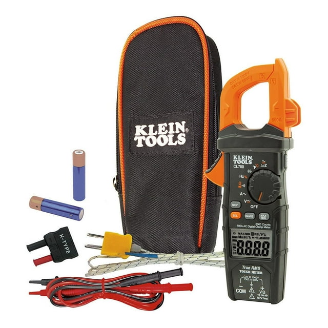 Multímetro Gancho Ca+trms+termopar+baja Impedancia CL700 Klein Tools