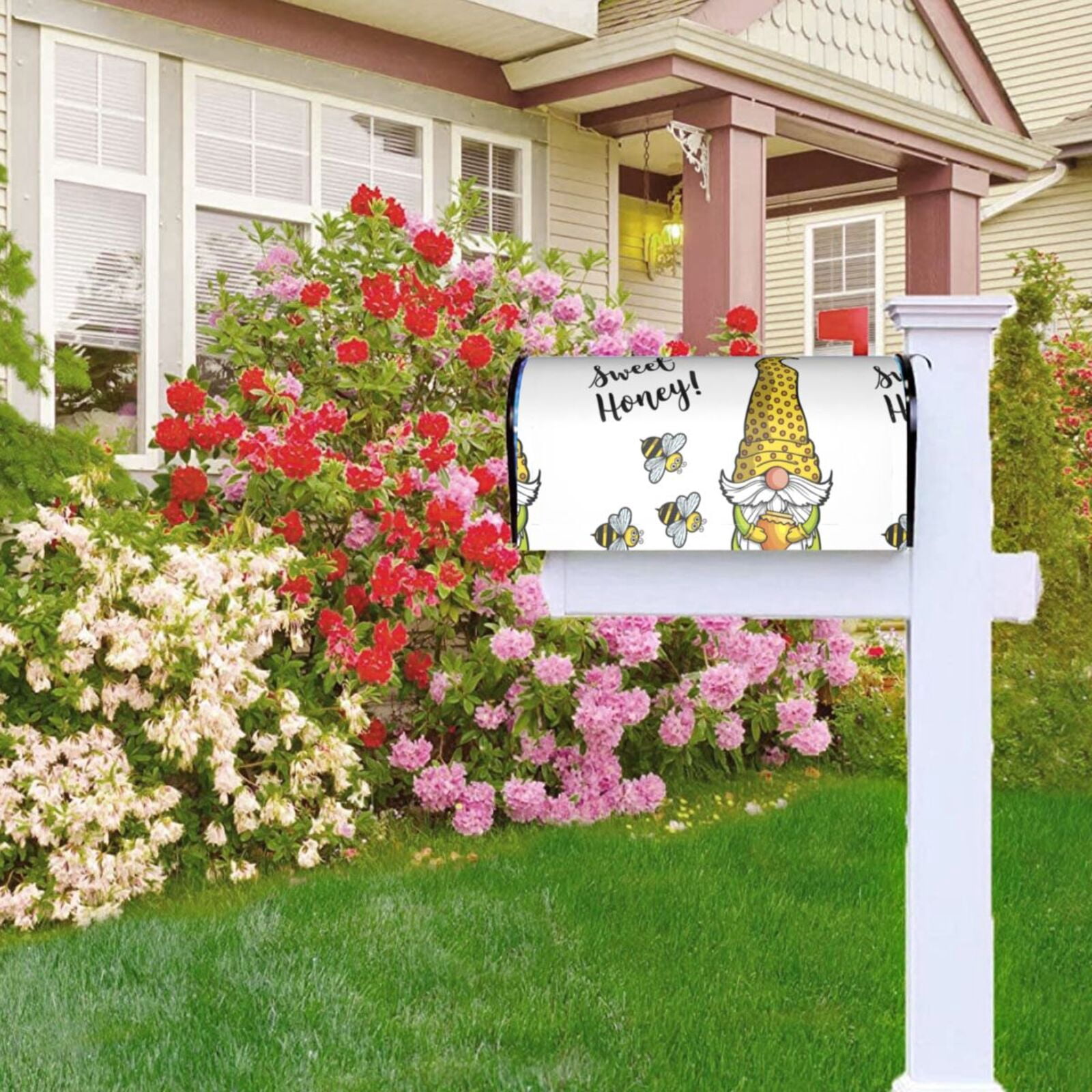Kdxio Magnetic Mailbox Cover 21x18 in Mailbox Cover Outdoor Decoration Holiday Mailbox Covers for Home Garden Yard-21x18 in