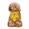 thumbnail image 4 of Goofa Mardi Gras Crayfish and Fleur de lis Printing Dog Bandana ,Cat Scarf Adjustable Bib Handkerchief Accessories for Dogs Cats,Pet scarf,Pet fashion, 4 of 6