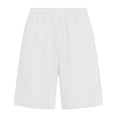 thumbnail image 6 of Havenre Men's Athletic Gym Shorts - Quick Dry Drawstring Elastic Waist Casual Basketball Shorts with Pockets for Running Workout Activewear White L, 6 of 7