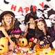 thumbnail image 4 of 1 Set Halloween Decoración de cumpleaños Bandera Colgando Banner Decoración de fiesta (rojo), 4 of 6