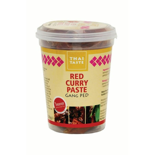 THAI TASTE RED CURRY PASTE, 7.5 OZ
