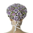 thumbnail image 3 of Opromo 4 Pack Skull Cap Cotton Doctor Bouffant Hat w/ Sweatband-Set 12, 3 of 6