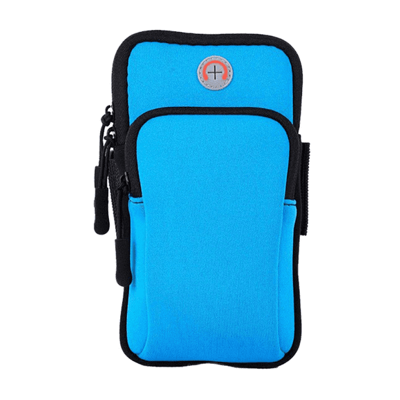 Cell Phone Armband Pouch Running Armband，up to 6.5, Women Men Running Arm Bag