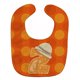 thumbnail image 1 of Babero para bebé Caroline's Treasures naranja grande BB9009BIB, 1 of 1