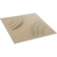 thumbnail image 6 of Ekena Millwork 11 7/8"W x 11 7/8"H Artisan EnduraWall Decorative 3D Wall Panel, UltraCover Satin Smokey Beige (Covers 0.98 Sq. Ft.), 6 of 6