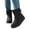 Black |#15, variant on Womens Winter Snow Boots With Warm Fur Lining Comfortable Booties Non Slip Waterproof Outdoor Shoes (Black,37)