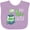 Lavender, variant on Inktastic My 1st Easter Dinosaur Hatching Easter Egg Boys or Girls Baby Bib