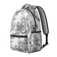 thumbnail image 2 of Chic Paisley Pattern Backpack – Ideal Paisley Gift for Students, Durable School Bookbag, Lightweight Laptop Bag, Water-Resistant for All-Weather Commuting, 2 of 6