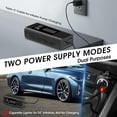thumbnail image 6 of Portable Tire Inflator Air Compressor, 160 PSI Air Pump with 12000mAh Battery, 12V Dual Power, 6 of 7