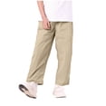 thumbnail image 5 of XuJwPNcy Girls Boys Pants Children Straight Leg Sun Protection Trousers Teens Summer Workout Hiking Pants with Pockets, 5 of 6