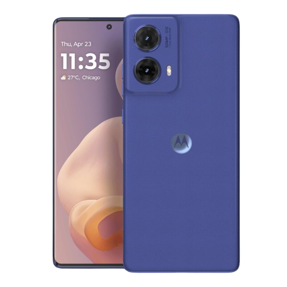 Open Box Motorola Moto G85 5G 256GB + 12GB RAM | 6.67” 3D curved P-OLED 120hz Display | Dual SIM International Version GSM unlocked Smartphone ( XT2427-2 )