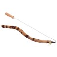 thumbnail image 4 of ORDDIART Brown Cat Toy Interactive Fishing Pole for Indoor Durable Wood and Plush Materials, 4 of 8