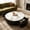 Black, variant on Arouseden 31.5" Marble and Wood Coffee Table with 2 Drawers & Spherical Metal Furniture Foot,Walnut Round Stone Top Coffee Table for Living Room