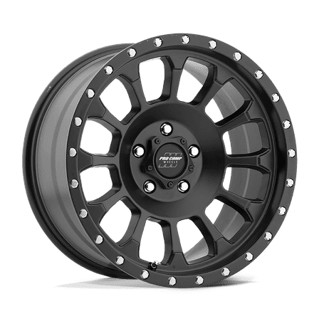 Pro Comp Cast Aluminum Wheel PXA34 18x9 8x6.5 S-BLK 0mm, PXA5034-8982