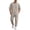 Khaki, variant on Migroa Mens 2 Piece Sweatsuit Set Short Sleeve Sweatshirt Jogging Sweatpants Tracksuits Outfits T Shirts And Loose Pants Summer Textured Suits Black L