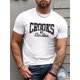 thumbnail image 1 of Camiseta de manga corta CROOKS para hombre, informal, moderna y para deportes al aire libre. Ideal para adultos, hombres, mujeres, adolescentes y jóvenes., 1 of 4