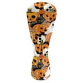 thumbnail image 2 of Yuyamidu Pumpkin Ghost Golf Club Head Covers for Women Men Halloween Driver Fairway Wood Hybrid Golf Head Cover, PU Leather, 2 of 8