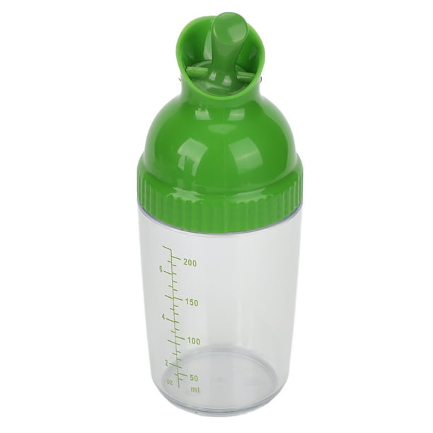 Contenedor de Coctelera para Aterezo de Ensalada de 200 ml, Coctelera para Aterezo para Ensalada, Botella para Aterezo para Ensalada, Frasco para Aterezo para Ensalada Conpa,