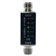 thumbnail image 1 of Medidor SWR 5LED, medidor de onda estacionaria LED de frecuencia de 3-30MHz, puerto M con rosca RF, 1 of 9