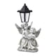 thumbnail image 2 of Estatua de jardín con luces solares, lámpara de estatuilla para exteriores, paisaje, decoración decorativa, adorno de resina de Ángel para el Patio, 2 of 8