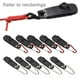 thumbnail image 5 of 10 Piezas Clips Duraderos DYNWAVEMX Canopy Tent Broches Sujetadores con mosquetones, 5 of 8