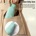thumbnail image 3 of TFixol Compact Travel Umbrella with Card Holder - Lightweight & Foldable in Green (Multiple Colors Available), 3 of 7