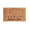 thumbnail image 1 of Tapis d'Entrée Lapin de Pâques pour Porte d'Entrée, Tapis Intérieur Extérieur, Décorations des Fêtes, 1 of 8