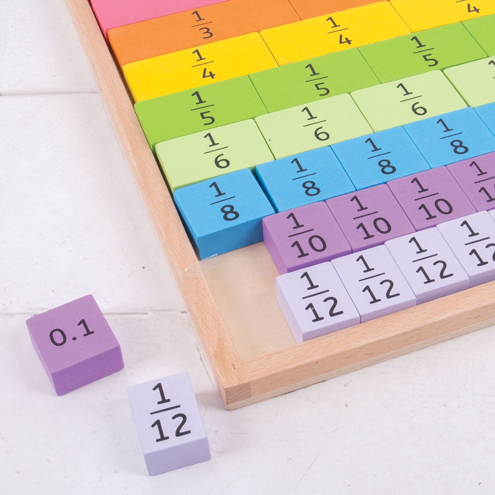 Bigjigs Toys - Fractions Tray