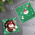 thumbnail image 4 of RV 400 Bolsa adhesiva autosellante para dulces, copos de nieve y árbol de Papá Noel, bolsa para galletas Kraft, 4 of 4