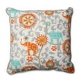 thumbnail image 1 of Pillow Perfect 595337 Ménagerie Intérieure-Extérieure Oreiller de Sol Cayenne&44; Gris - 25 Po, 1 of 1