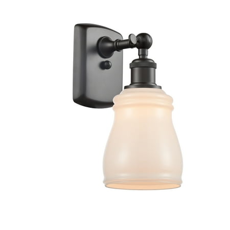 Innovations Lighting 516-1W-OB-G391 Ellery 9 Tall Bathroom Sconce - MultiColor