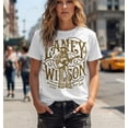 thumbnail image 3 of Lainey Wilson Vintage Western Graphic Tee - Bell Bottom Country Tough & Wild Shirt, 3 of 4