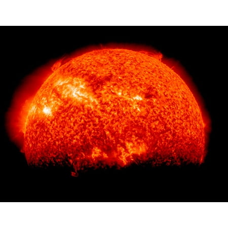 Spring eclipse as viewed from the Solar Dynamics Observatory Poster Print by Stocktrek (Best Viewing Solar Eclipse 2019)