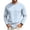 Sky Blue, variant on JoveMarine Mens T-Shirts Long Sleeve Raglan - Round Neck Casual Everyday Wear, Shirts for Men Classic Baseball Tee, Long Sleeve Shirts for Men for Casual,Black L