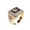 R0052, variant on Mens Alloy Electroplated Eagle Ring With Diamond Accent Fashion Jewelry For Him Modern Stylish Gift Everyday Wear