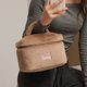 thumbnail image 5 of Bolsas de maquillaje de gran capacidad de felpa suave para mujer, organizador de cosméticos diario, bolso de estilo Simple, bolsa de aseo de viaje, bolso principal, 5 of 5