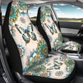 thumbnail image 4 of XYZCANDO 2 Pack Car Seat Cover Set for car Front Seats Car Seat Covers Waterproof Breathable, Truck SUV Vehicle Car Front Seat Covers, Butterfly Print, 4 of 10