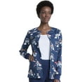 thumbnail image 4 of Dickies Prints Warm Up Scrubs Jacket for Women Snap Front Warm-Up DK306, 4 of 7