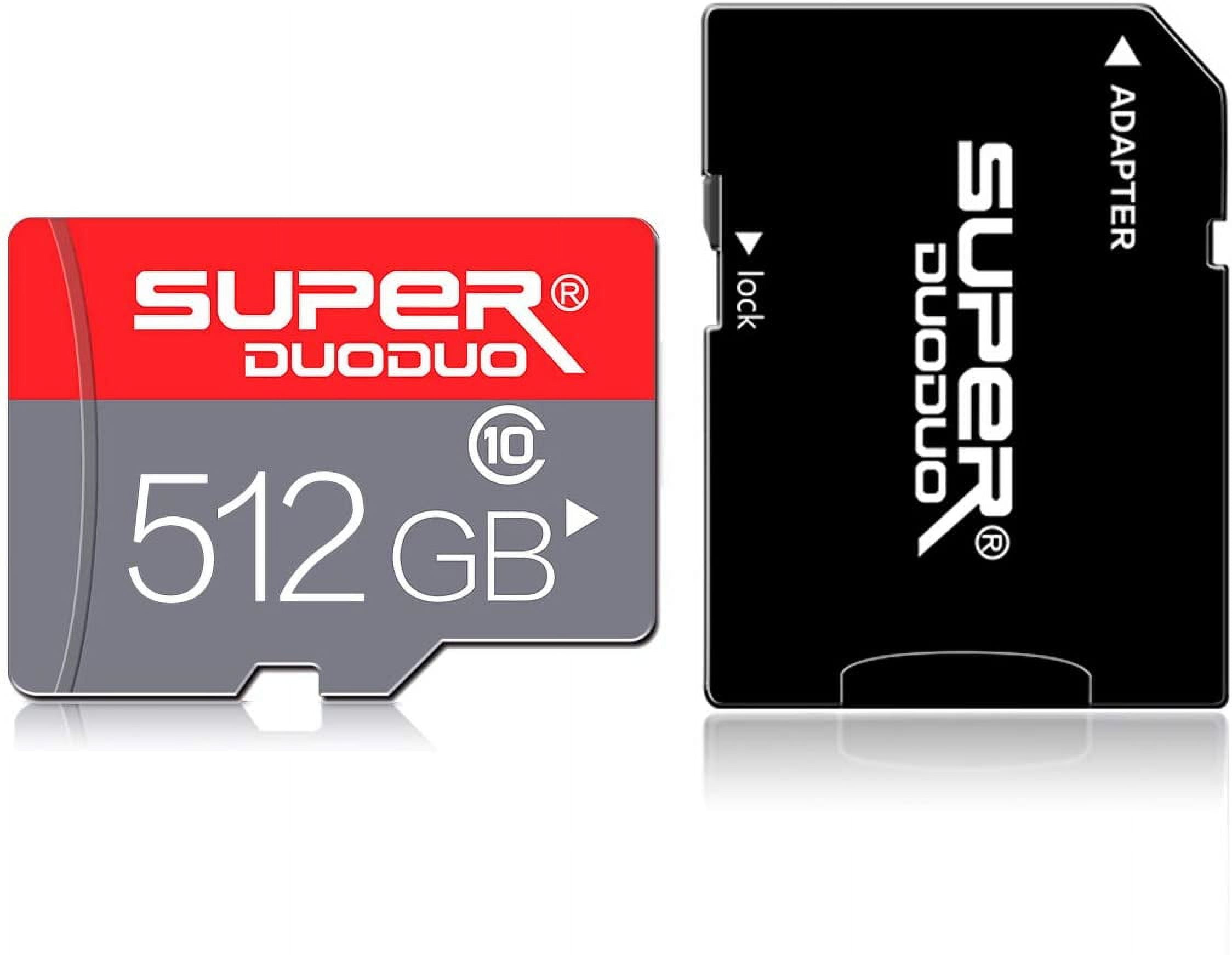 NEW - HUMBEM 512GB Micro SD Card Memory Card w/Adapter-100MB/s,C10,U1,Full  HD,A1