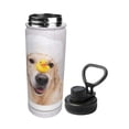 thumbnail image 2 of Pofeuu The Dog Is Sitting In A Bubble Bath Print 18oz Sports Insulated Kettle Stainless Steel Vacuum Water Bottle Leakproof Sport Flask, 2 of 7