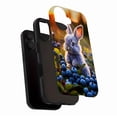 thumbnail image 3 of Cute Rabbit Blueberry Sunset iPhone Case for Animal Lovers Easter Gifts Compatible with iPhone 11/12/13/14/15/16 (Pro Max/Plus), 3 of 9